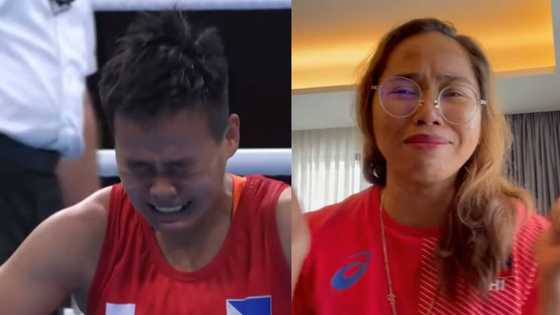 Hidilyn Diaz shows support to Nesthy Petecio: "Go for gold"