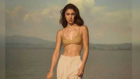 Julia Barretto posts new feisty beach photo; shows off her narrow waistline