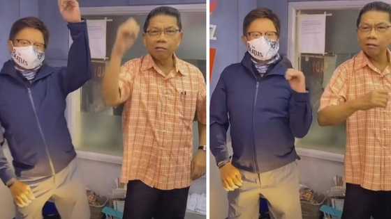 Arnold Clavio, binalikan ang dance video nila ni Mike Enriquez