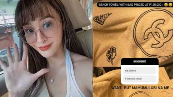 Kris Bernal, nawindang sa presyo ng Chanel beach towel at bag: "Mamumulubi na me"