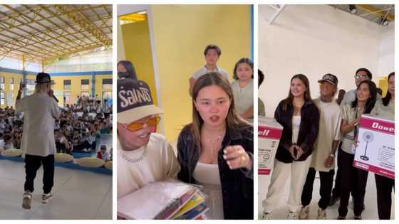 Whamos Cruz at Antonette Gail, tumulong sa libu-libong estudyante