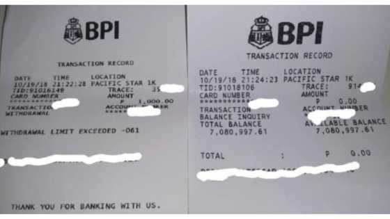 Nag-withdraw sa BPI, naging 7 million pesos daw ang laman ng account