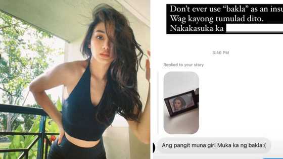 Chie Filomeno, umalma sa basher na tinawag siyang bakla: "Don't ever use 'bakla' as an insult"