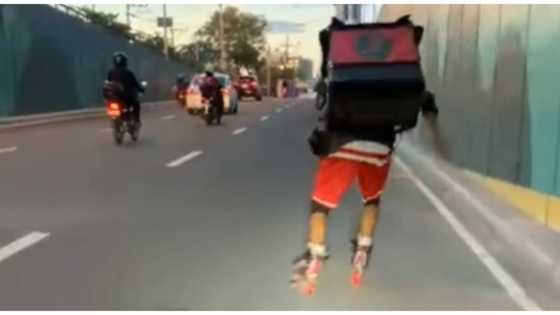Viral na delivery man na naka-roller blades, mabibigyan ng motorsiklo