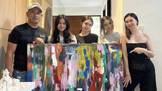Sunshine Cruz, ibinida ang natanggap na painting mula kay Cesar Montano