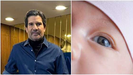Edu Manzano, nag-react sa litrato ng apo niyang si baby Peanut: "napakaganda"