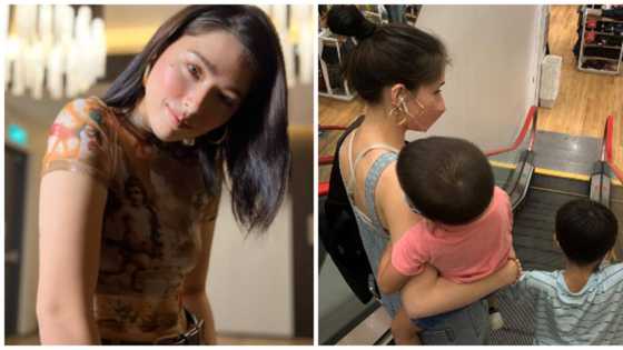 Kylie Padilla, hinangaan ng netizens dahil sa litrato nila ng kanyang mga anak