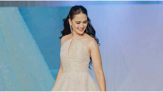 Kristine Hermosa captivates netizens with her stunning look as she joins bridal fashion show