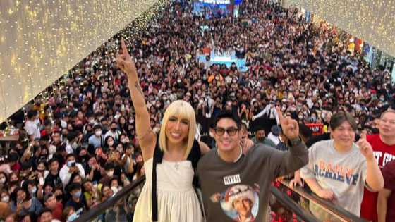 Vice Ganda, dinumog ng mga fans nang bumisita sa SM Tarlac and SM Pampanga