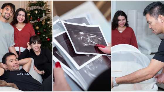 Manny Pacquiao & Jinkee help prepare for arrival of their 1st grandchild