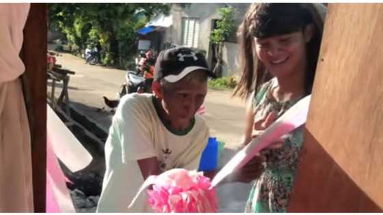 Lolo na nakatira sa tambakan, nabiyayaan ng bago at maayos na tirahan