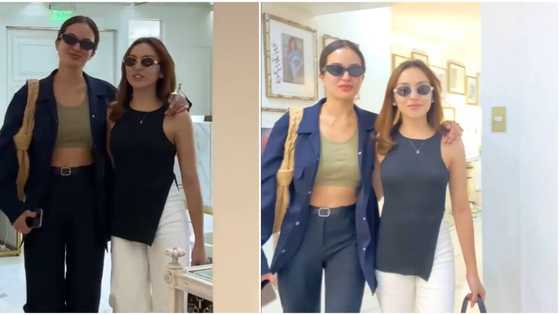 Sarah Lahbati, Kyline Alcantara spotted together at Aivee Clinic