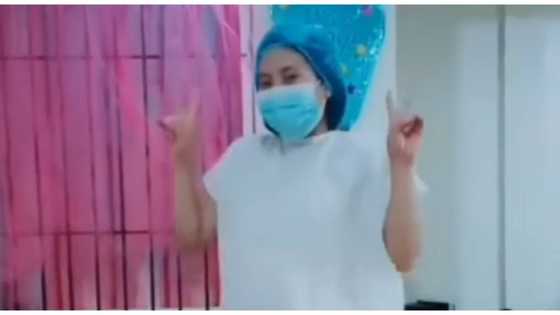 Mga buntis sa lying-in clinic, kinagiliwan dahil sa kanilang 'labor TikTok dance'