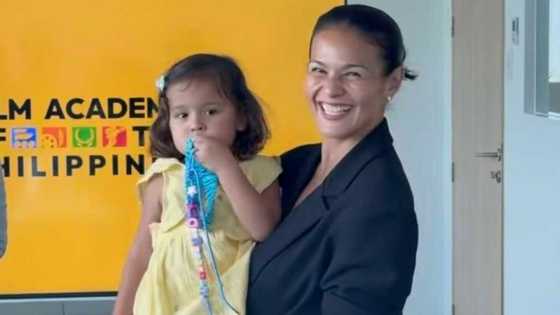 Iza Calzado reflects on bringing Deia with her to a professional meeting: "I had to improvise"
