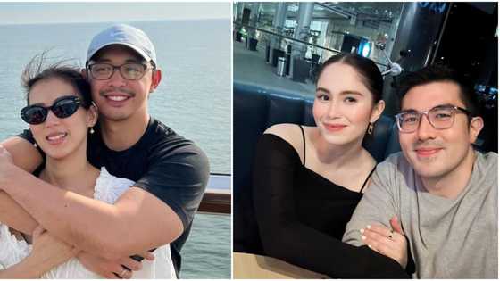 Jessy Mendiola, Luis Manzano receive holiday treats from Alex Gonzaga and Mikee Morada