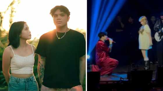 Dionela gets engaged to girlfriend Meizy Mendoza during concert