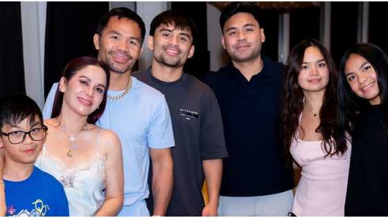 Jinkee Pacquiao gets emotional as her family is complete for 1st time in 4 years