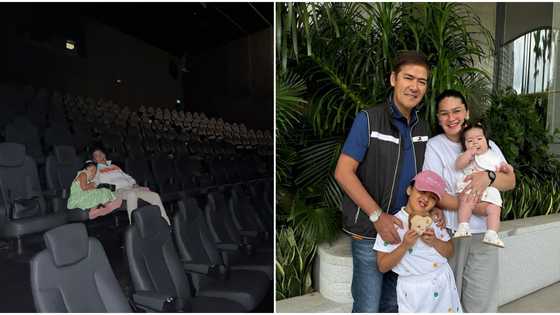 Pauleen Luna, pinakita ang kanilang movie night kasama sina Tali at Bossing