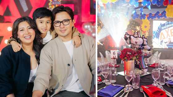 Sunshine Garcia, husband Alex Castro throw Transformer-themed party for son Axel