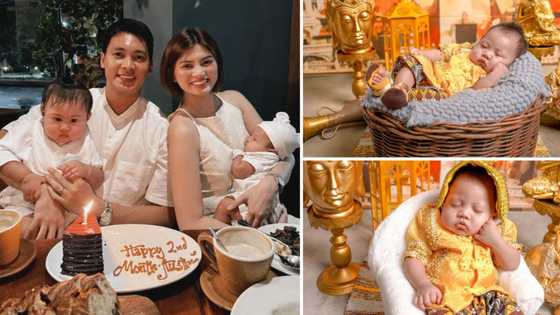 Scottie Thompson, Jinky Serrano's son Austin's 2nd-month photoshoot warms hearts