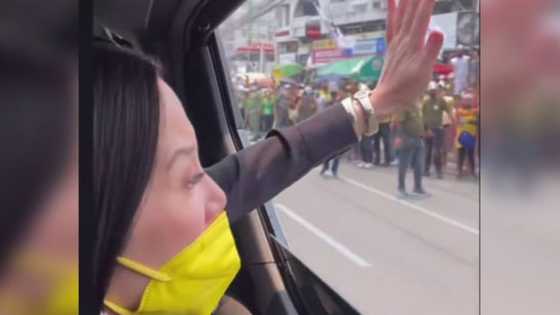 Video ni Kris Aquino na nagpapasalamat sa dagsa-dagsang tao sa daan nung burol ni PNoy, viral