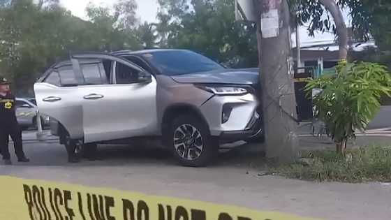 Trahedya sa Parañaque: SUV na bumangga sa poste, pamamaril pala ang sanhi
