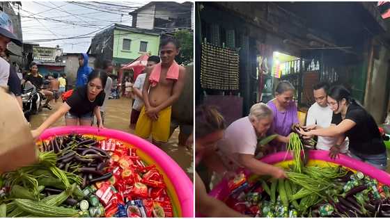 Cherry White, namigay ng ayuda sa kasagsagan ng baha