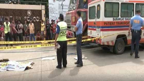 Ama na manunundo ng anak, walang awang pinagbabaril sa harap ng eskuwelahan