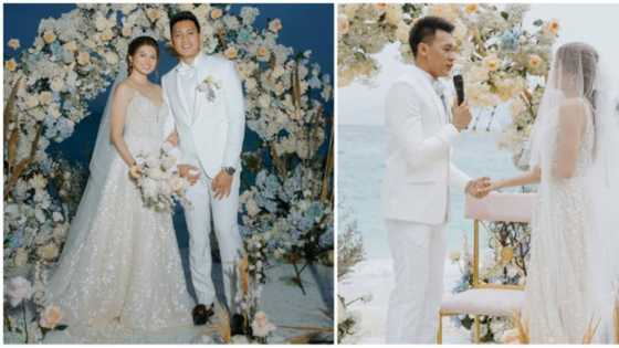 Scottie Thompson and his wife Jinky Serrano stun everyone with their lovely wedding photos