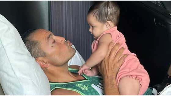 Derek Ramsay shares how he spends his mornings with Baby Liana