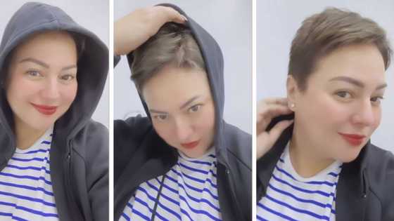 Karla Estrada, ibinida sa isang video ang bagong haircut niya