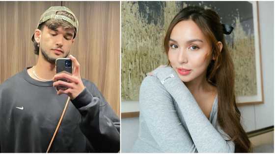 Kobe Paras reposts Kyline Alcantara's viral "good morning" post