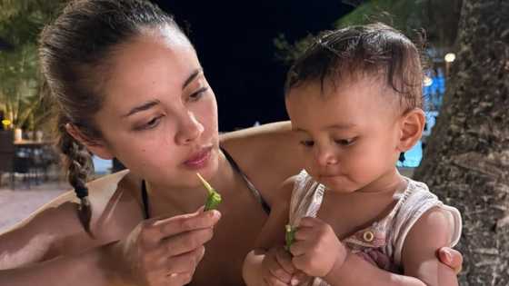 Megan Young, ikinuwento ang cute eating progress ni Baby Leon sa bakasyon sa Boracay