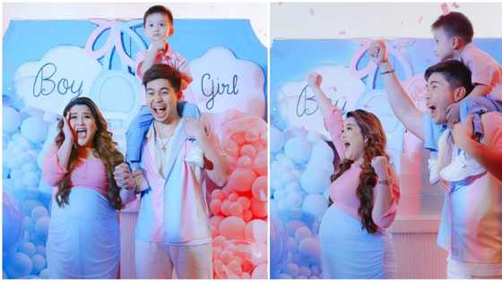 Dianne Medina, Rodjun Cruz get emotional at gender reveal party