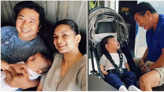 Meryll Soriano shares adorable snap of Willie Revillame, baby Gido on her dad’s birthday