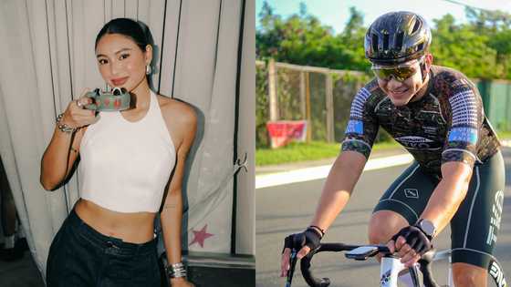 Alden Richards, muling nagpakita ng hilig sa cycling; Nadine Lustre, may nakakaaliw na hirit
