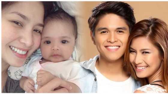 Mich Liggayu, pinakita sa unang pagkakataon ang mukha ng kanyang baby