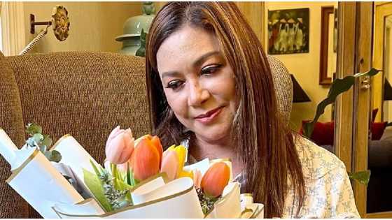 Dina Bonnevie, ibinida ang sorpresang bulaklak para sa kanya ng kanyang asawang si DV Savellano