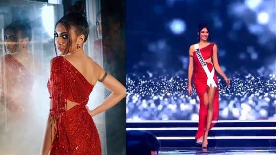 Video ng pagrampa ni Beatrice Luigi Gomez suot ang kanyang preliminary evening gown, viral
