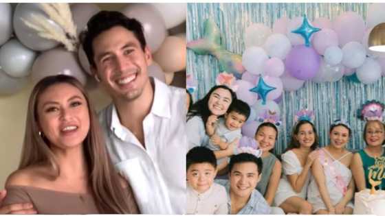 Sam Pinto gets treated by loved ones to an epic baby shower