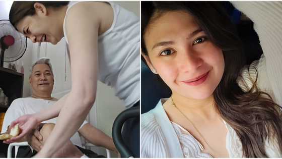 Roxanne Ginoo, alagang-alaga ang amang nagkaroon ng cellulitis
