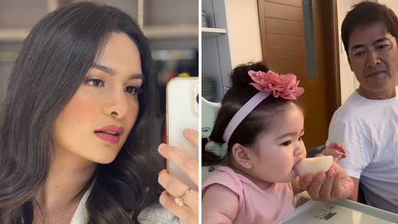 Video ni Vic Sotto na pinapakain si Baby Thia, kinagiliwan ng netizens