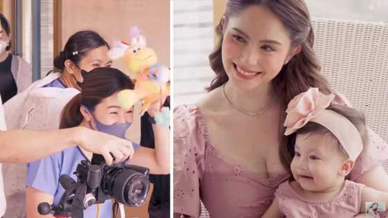 Jessy Mendiola, ibinahagi ang video ng first photoshoot ni Baby Rosie: "First magazine cover"