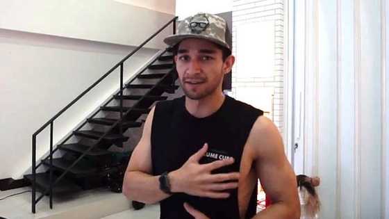 Wil Dasovich shows off his luxurious condo unit in Manila