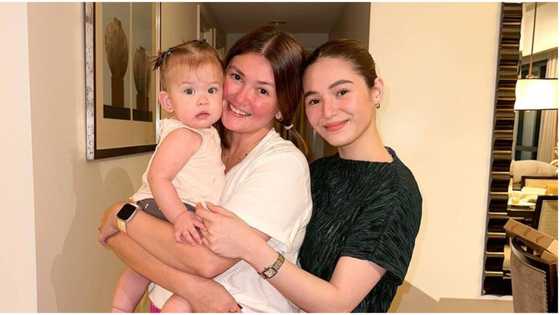 Barbie Imperial bonds with Angelica Panganiban's daughter Baby Bean