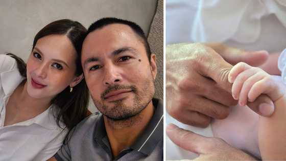 Derek Ramsay, may nakakaantig na caption nang mag-share ng bagong pasilip sa baby nila ni Ellen Adarna