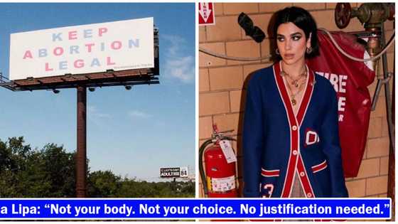 Dua Lipa's post about her stand on abortion elicits mixed reactions