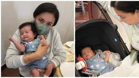 Winwyn Marquez’s baby Luna meets her lola Alma Moreno for the 1st time