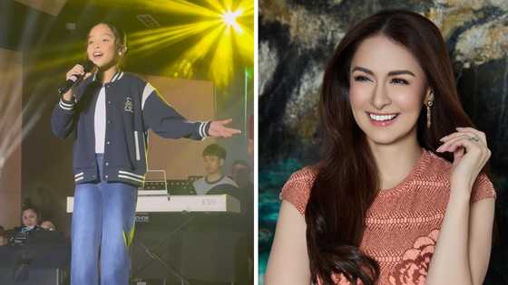 Marian Rivera, naluha sa first time na pagkanta ni Zia Dantes sa entablado