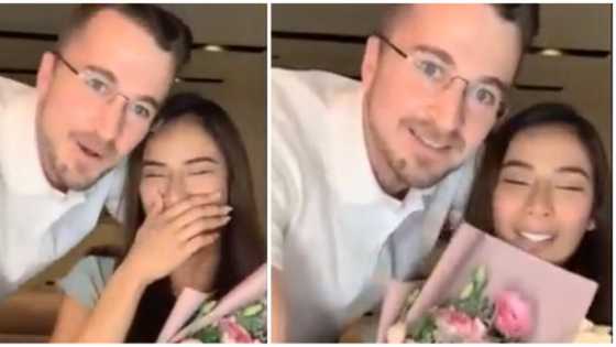 Samantha Bernardo gets surprised by her boyfriend while live streaming with MJ Lastimosa